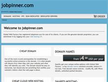 Tablet Screenshot of jobpinner.com